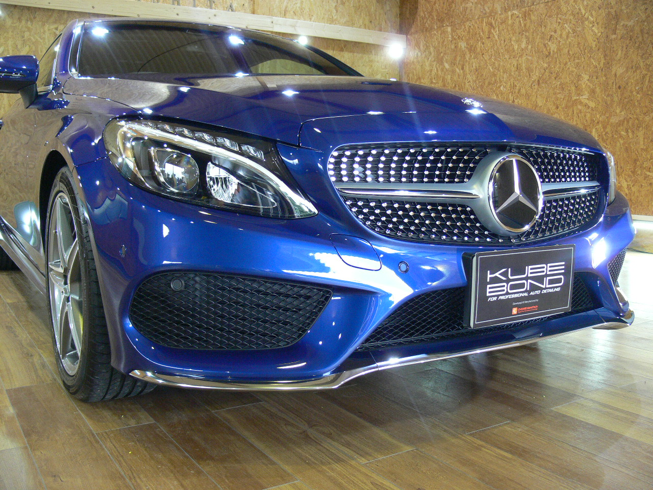 白い雲 青いベンツ Ppf カーフィルム コーティング 静岡のオフィスモリシタ